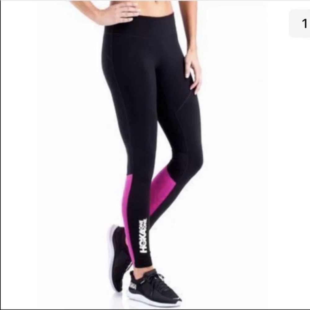 HOKA ONE ONE Rabbit Run Leggings Sz L